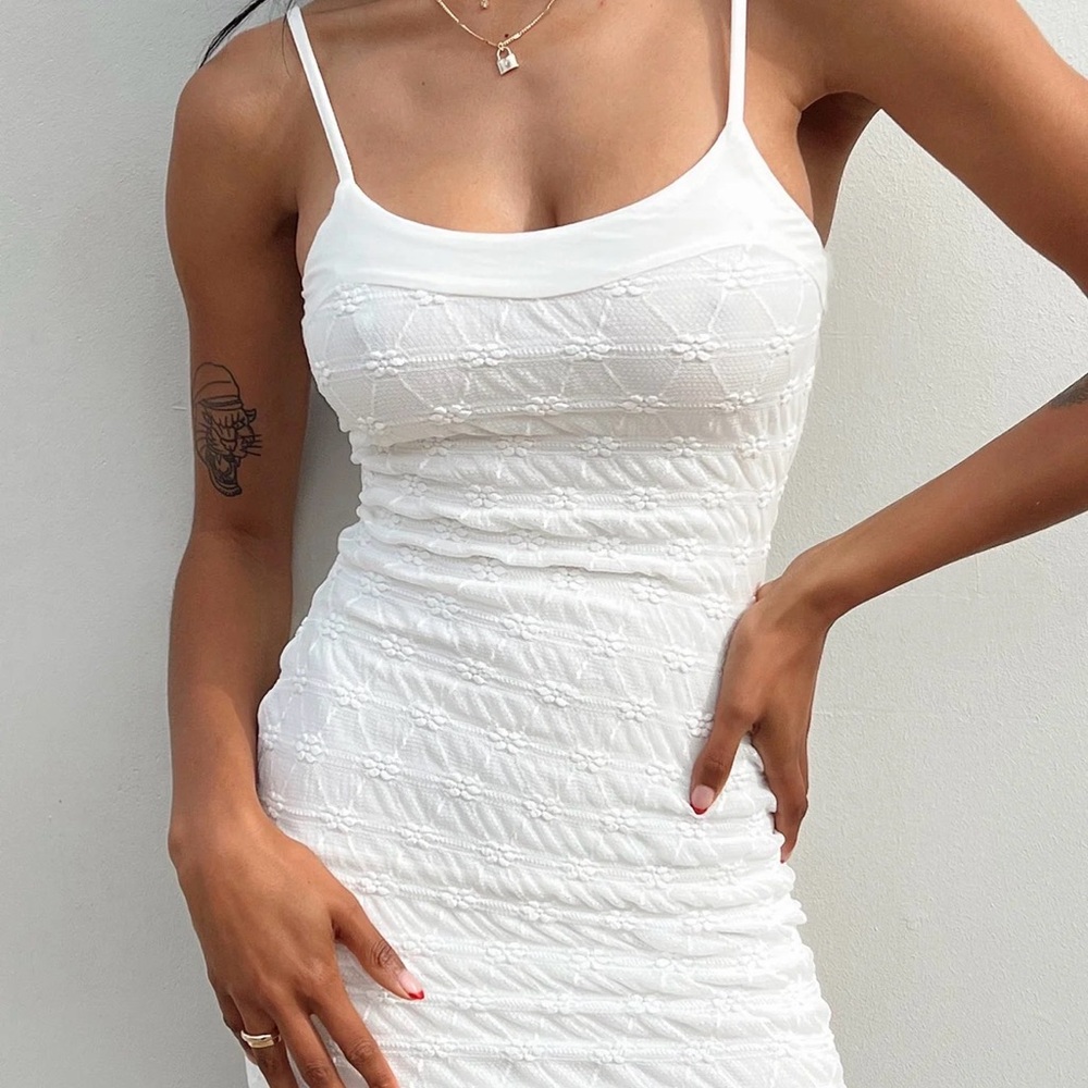 Princess Polly Rosana Mini Dress White